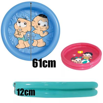 Imagem de Piscina Inflavel Banheira Infantil Turma Da Monica Baby 61cm - Bel