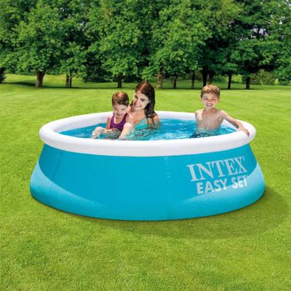 Imagem de Piscina Inflável Easy Set 886 Litros + Bomba de Ar - Intex