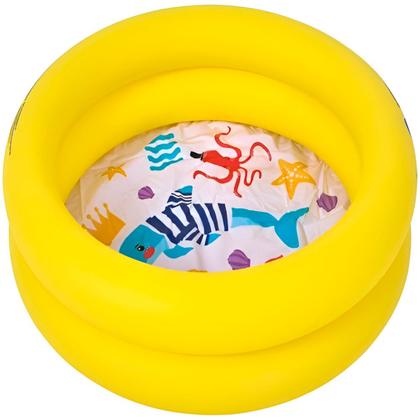 Imagem de Piscina Inflável Redonda Animais Marinhos Infantil 46litros