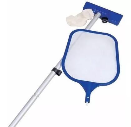 Imagem de Piscina Intex 7000 litros estrutural PRISM Cinza com Bomba Filtro 220v Capa Forro e KIT DE LIMPEZA