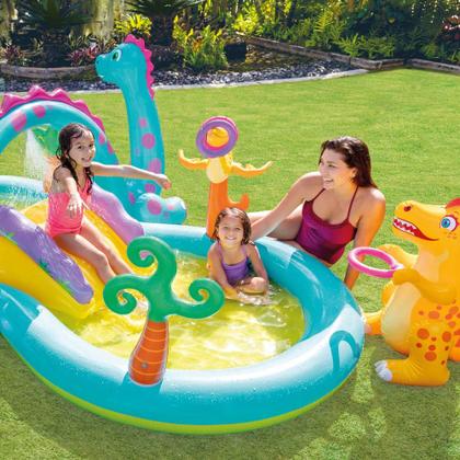 Imagem de Piscina Playcenter Infantil Floresta 280 Litros Intex