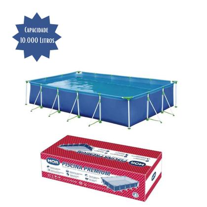 Imagem de Piscina Premium 10.000L Com Estrutura Reforçada 1027 - Mor