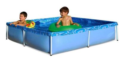 Imagem de Piscina Quadrada Com Armação 1500 L 189 X 189 X 42 Cm Mor