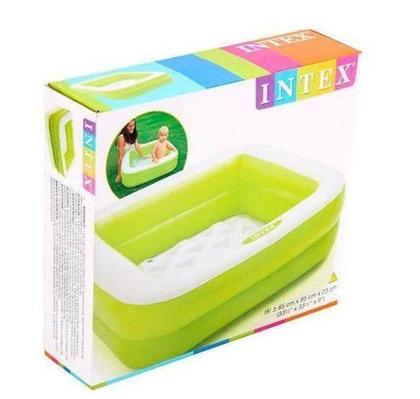 Imagem de  Piscina Quadrada Inflável Infantil 57 Litros Intex