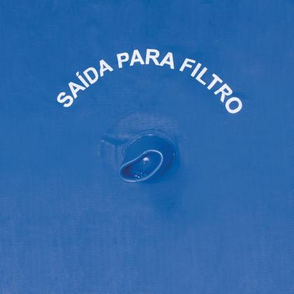 Imagem de Piscina Redonda 3400 Litros Inflável Splash Fun com Capa Mor