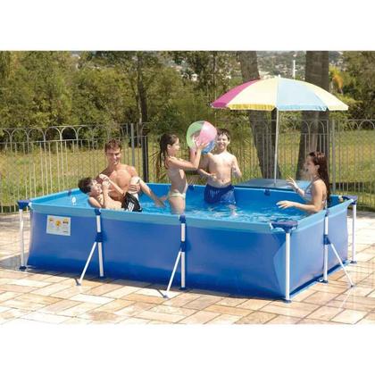 Imagem de Piscina Retangular 3700 Litros Estruturada Premium Mor