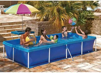 Imagem de Piscina Retangular Standard 3000 Litros Mor Tamanho 3000L