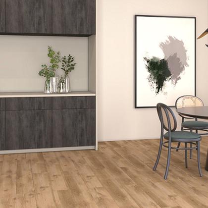 Imagem de Piso Laminado Clicado Régua Prime 2,36m2 - Cacau