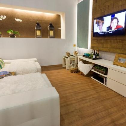 Imagem de Piso Laminado Eucafloor Prime Click Nogueira Málaga 2,36m²