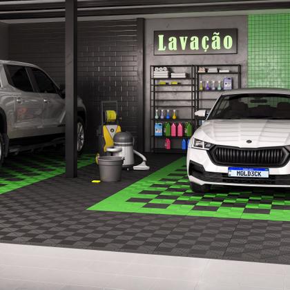 Imagem de Piso modular cinza - unidade 30x30