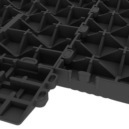 Imagem de Piso modular texturizado preto - unidade 30x30