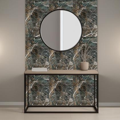 Imagem de Piso Porcelanato Vinílico Lavável Impermeável Efeito Mármore