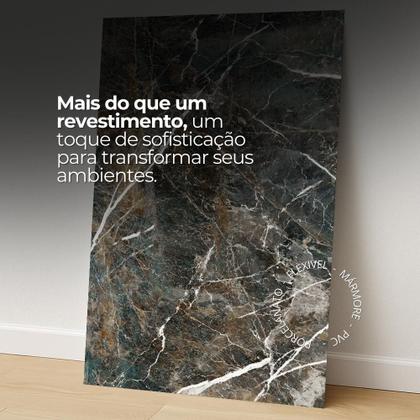 Imagem de Piso Porcelanato Vinílico Lavável Impermeável Efeito Mármore