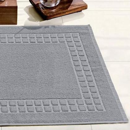 Imagem de Piso Toalha P/ Banheiro Buettner Domus 50x80cm Cor Cinzastone -6086