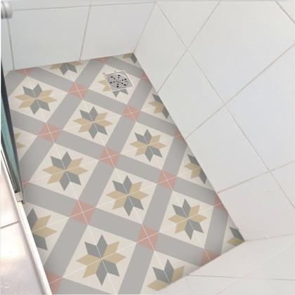 Imagem de Piso vinil antiderrapante para box Ladrilho Estrela- 1,20 x 0,80 metros
