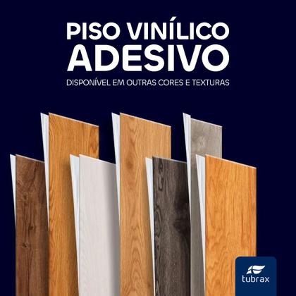 Imagem de Piso Vinílico Autocolante Amadeirado Régua 5M² Cor Angelim - Tubrax