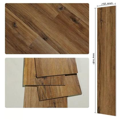 Imagem de Piso Vinílico Autocolante Régua Madeira Manta Adesiva 10m²