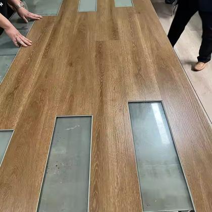 Imagem de Piso Vinílico Autocolante Régua Madeira Manta Adesiva 10m²