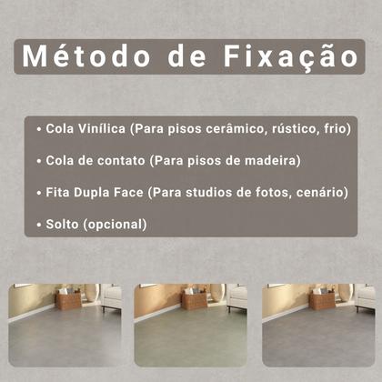 Imagem de Piso Vinílico Em Manta PVC 0,7mm Antiderrapante 12m² Liso Fosco