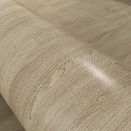 Imagem de Piso Vinílico Em Manta PVC 0,7mm Antiderrapante 14m² Imita Madeira Fosco