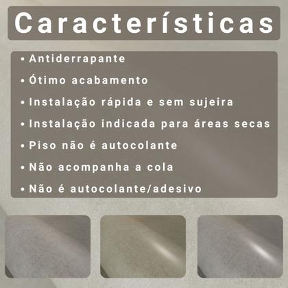 Imagem de Piso Vinílico Em Manta PVC 0,7mm Antiderrapante 14m² Liso Fosco