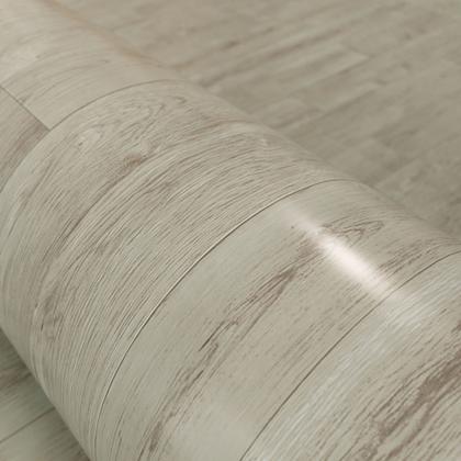 Imagem de Piso Vinílico Em Manta PVC 0,7mm Antiderrapante 16m² Imita Madeira Brilhoso