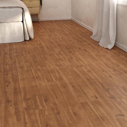 Imagem de Piso Vinílico Em Manta PVC 0,7mm Antiderrapante 16m² Imita Madeira Brilhoso