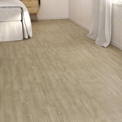 Imagem de Piso Vinílico Em Manta PVC 0,7mm Antiderrapante 18m² Imita Madeira Fosco