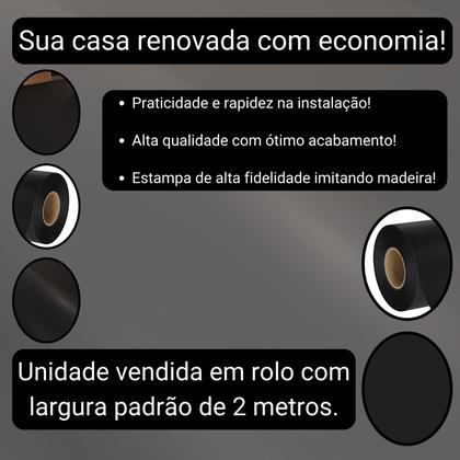 Imagem de Piso Vinílico Em Manta PVC 0,7mm Antiderrapante 22m² Liso Fosco