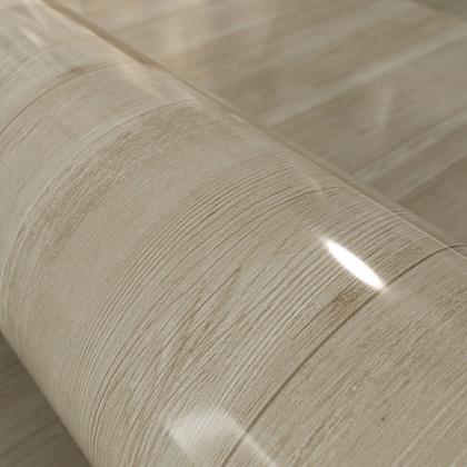 Imagem de Piso Vinílico Em Manta PVC 0,7mm Antiderrapante 28m² Imita Madeira Brilhoso