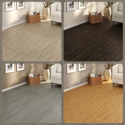 Imagem de Piso Vinílico Em Manta PVC 0,7mm Imita Madeira Fosco 11m²