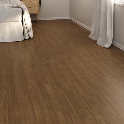 Imagem de Piso Vinílico Em Manta PVC 0,7mm Imita Madeira Fosco 11m²