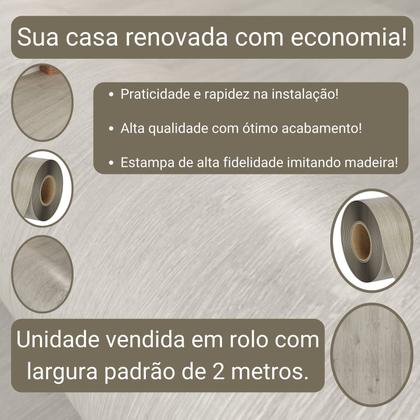 Imagem de Piso Vinílico Em Manta PVC 1,2mm Antiderrapante 26m²