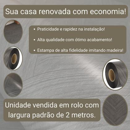 Imagem de Piso Vinílico Em Manta PVC 1,2mm Antiderrapante 46m²