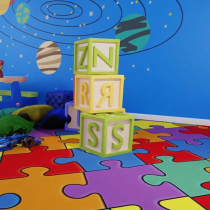Imagem de Piso Vinílico Em Manta Pvc 2,5mm Antiderrapante 22 Metros Quadrados Ambiente Infantil Quarto Brinquedoteca Kids