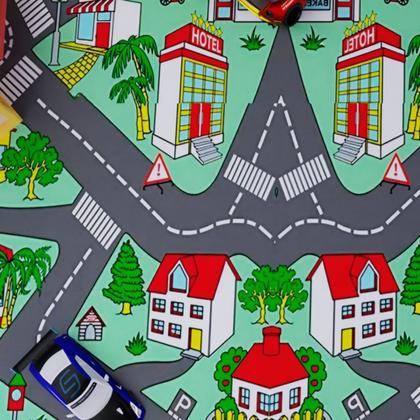 Imagem de Piso Vinílico Em Manta Pvc 2,5mm Antiderrapante 28 Metros Quadrados Ambiente Infantil Quarto Brinquedoteca Kids