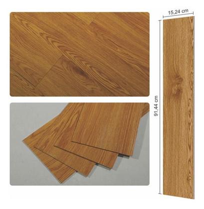 Imagem de Piso Vinilico Europeu Autocolante Em Régua Madeira