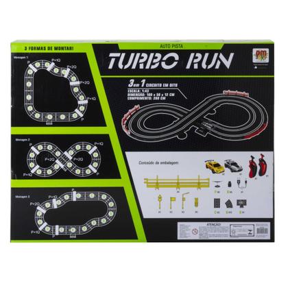 Imagem de Pista Autorama Turbo Run Com Acessorios DM5892