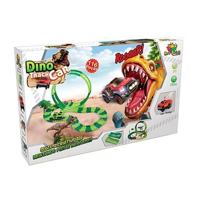 Imagem de Pista Carrinho Parque Dinossauros Track Car 116 Peças
