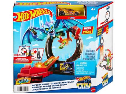 Imagem de Pista City Hot Wheels Ataque do Morcego Mattel