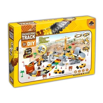 Imagem de Pista com Carrinho Super Looping Monte como Quiser 182 Peças