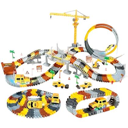 Imagem de Pista com Carrinho Super Looping Monte como Quiser 182 Peças