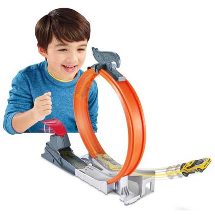 Imagem de Pista com Lançador e Carrinho Hot Wheels - Action - Sortido - Mattel
