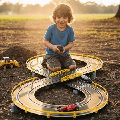 Imagem de Pista de Carrinho Formula Gp Max 580-3 Braskit Elétrica