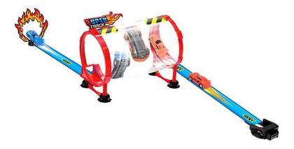 Imagem de Pista De Carrinho Looping Spin 19 Peças - Braskit