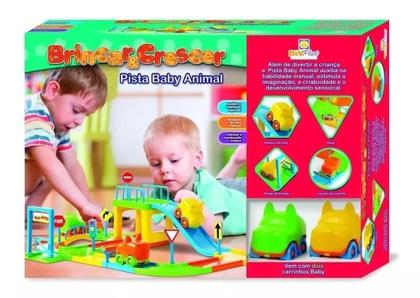 Imagem de Pista De Carrinhos Corrida Brinquedo Bebe Infantil Educativo