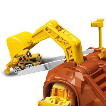 Imagem de Pista De Carrinhos Estação De Construção Infantil 26 Peças