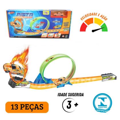 Imagem de Pista de Corrida com Lançador Loop 360º