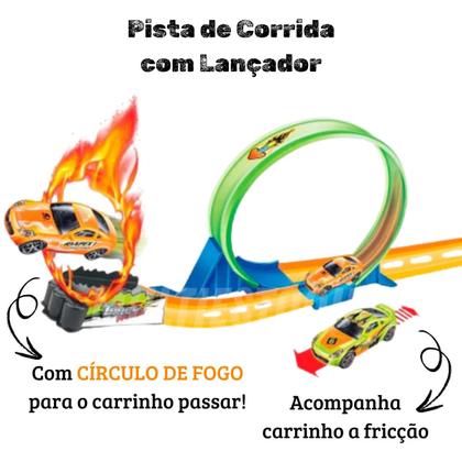 Imagem de Pista de Corrida com Lançador Loop 360º