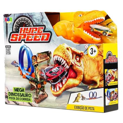 Imagem de pista de corrida mega dinossauro looping 360 hyper speed
